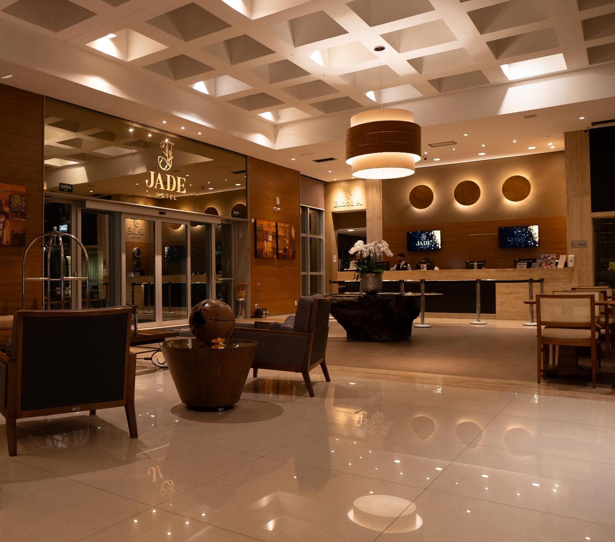 Jade Hotel Бразилиа Экстерьер фото Lobby