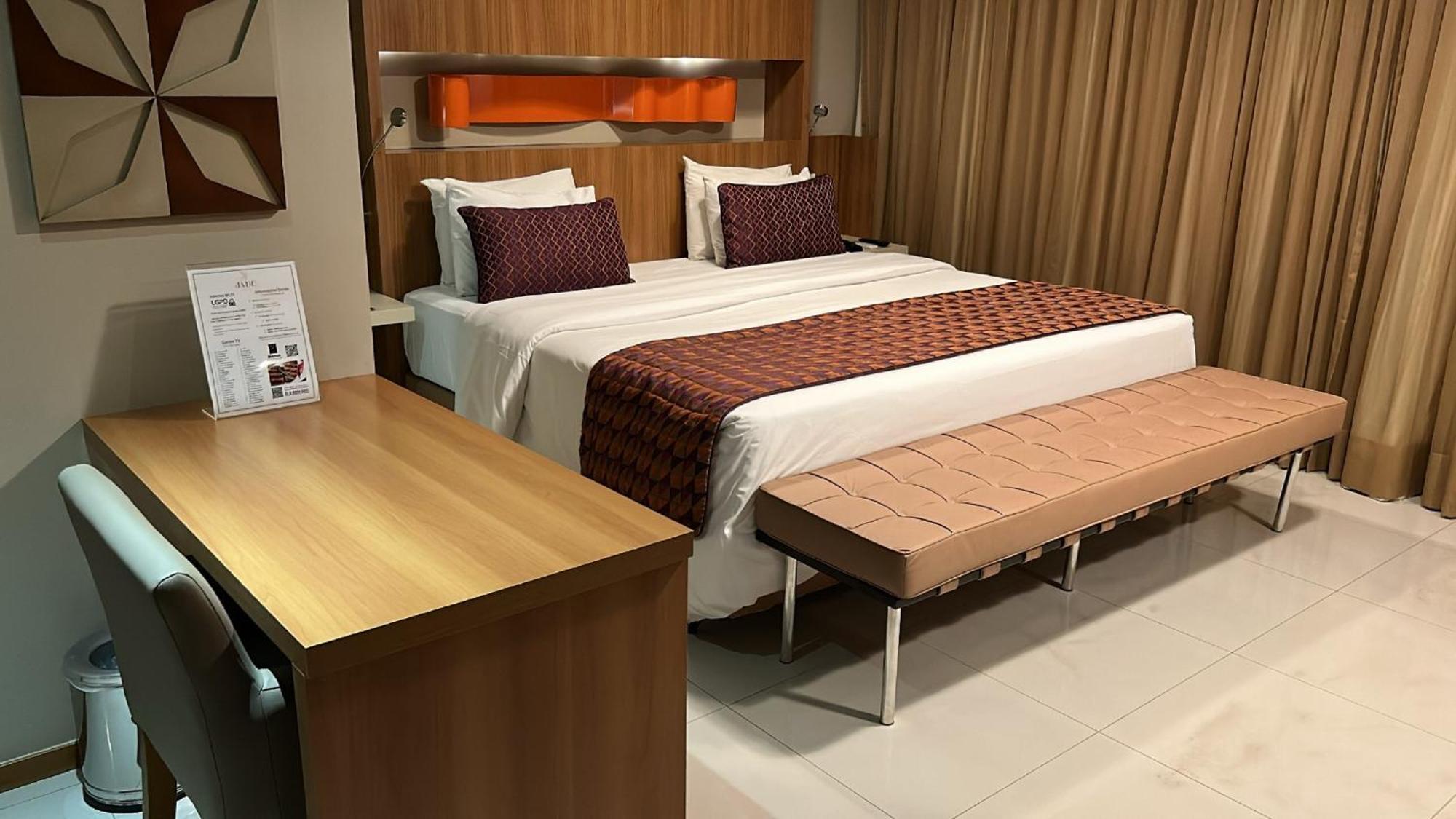Jade Hotel Brasilia Candangolandia Экстерьер фото A bedroom at the hotel