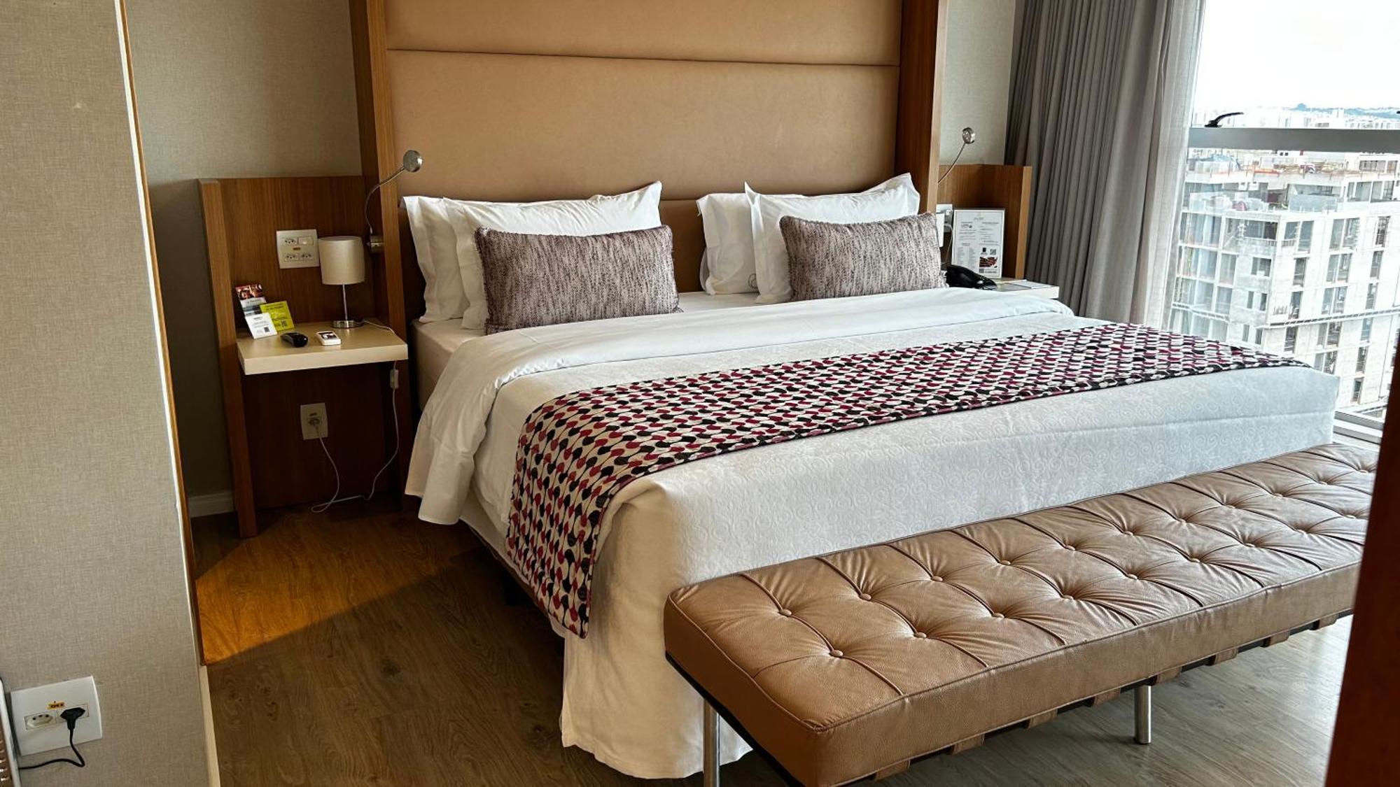 Jade Hotel Brasilia Candangolandia Экстерьер фото A bedroom at the hotel